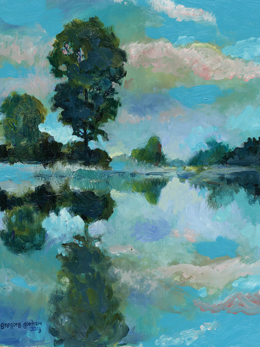 Lake Reflections Canvas Print