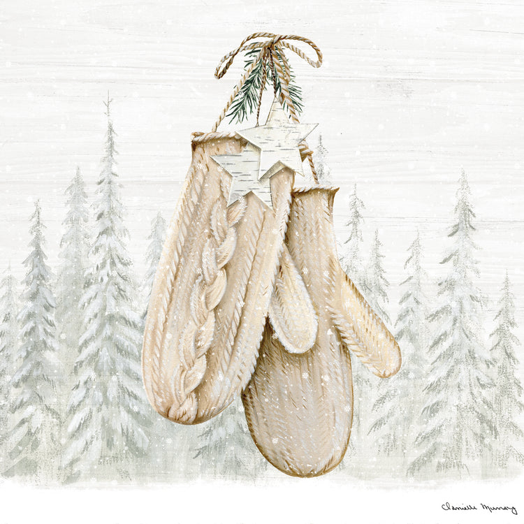 Pine Forest Mittens