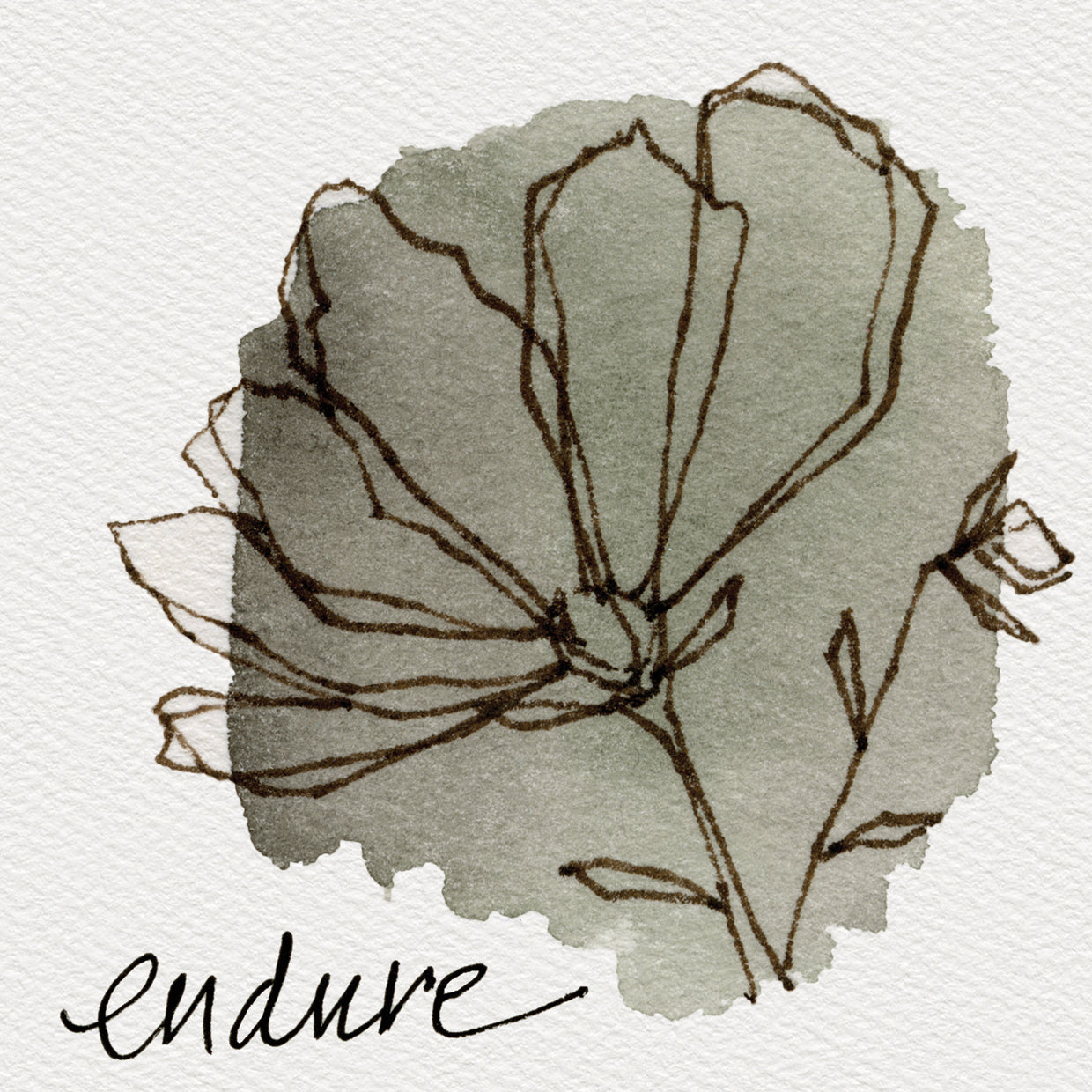 Floral Doodles Endure