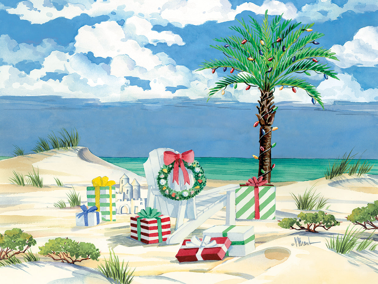 Christmas Beach Chair