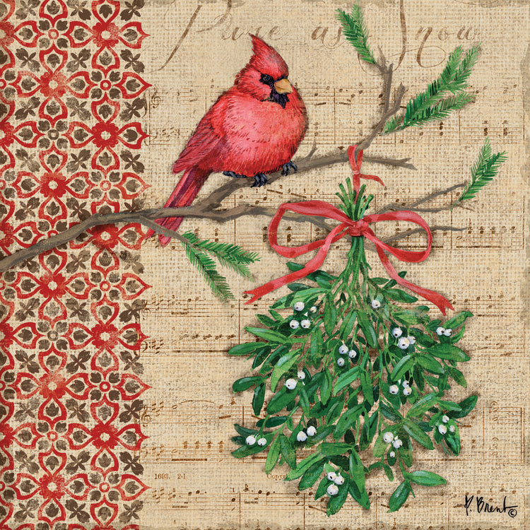 Burlap Holiday I
