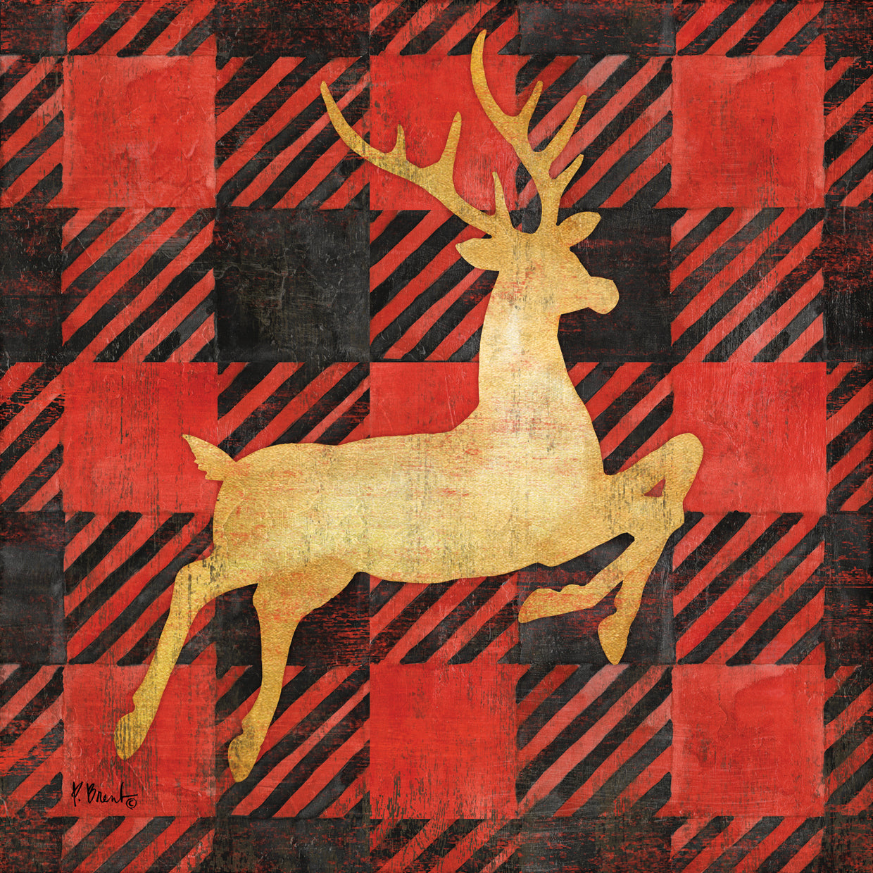 Buffalo Check Reno I Lienzo