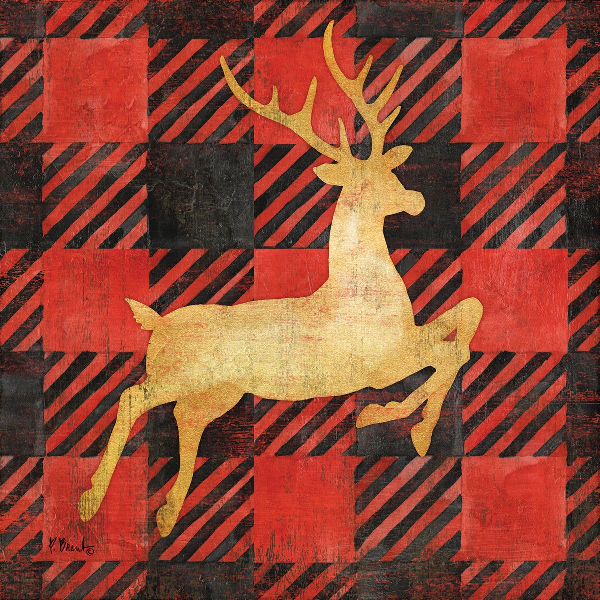 Buffalo Check Reindeer I