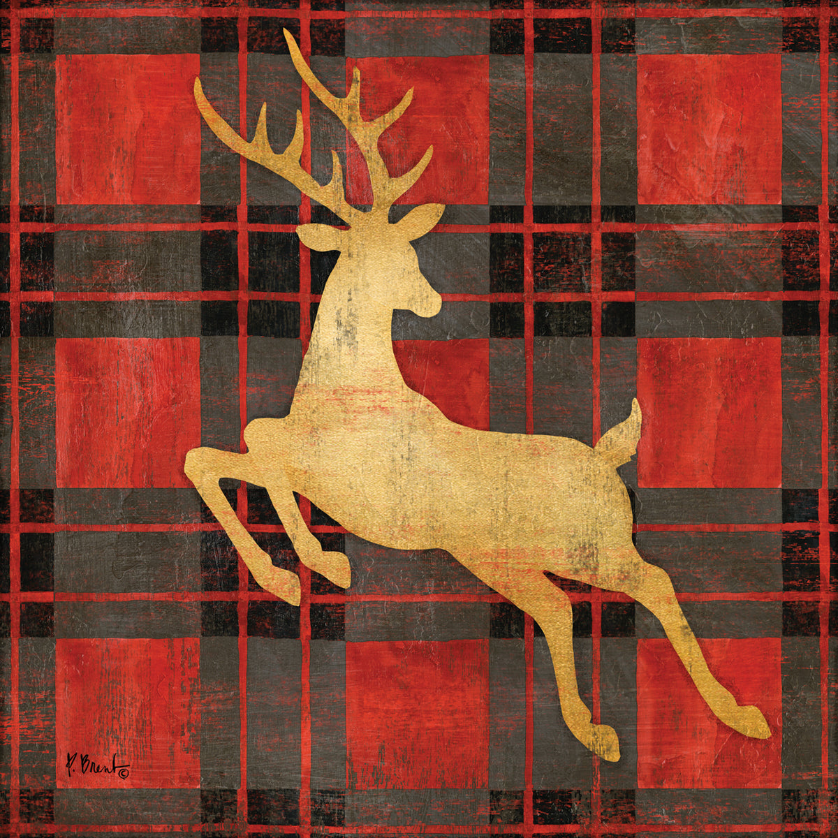 Buffalo Check Reindeer II