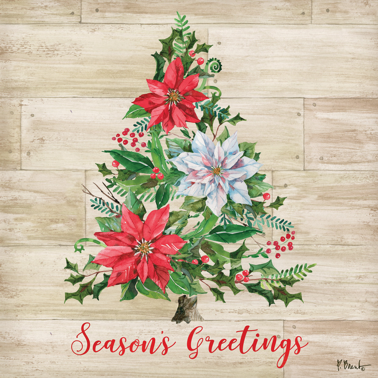 Holiday Floral III