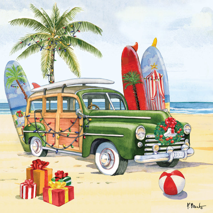 Huntington Navidad II Lienzo