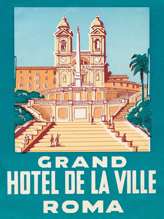 Travel Poster IV Canvas Print