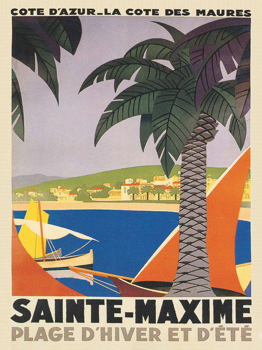 Travel Poster I Canvas Print