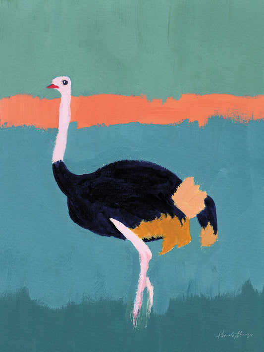 Ostrich Canvas Print