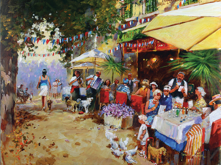 Lunch at Café Fontaine