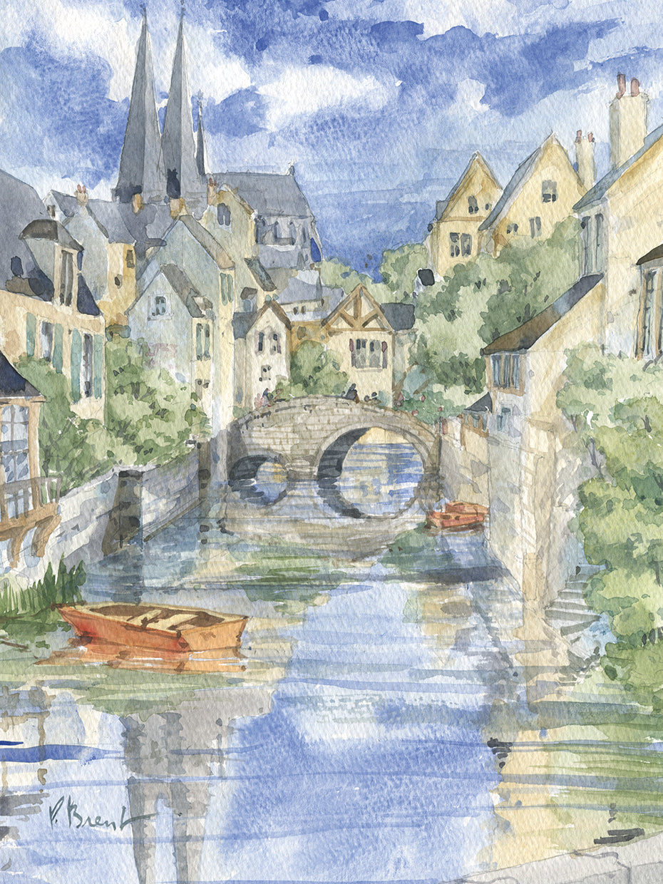 Chartres Cathedral – Village View