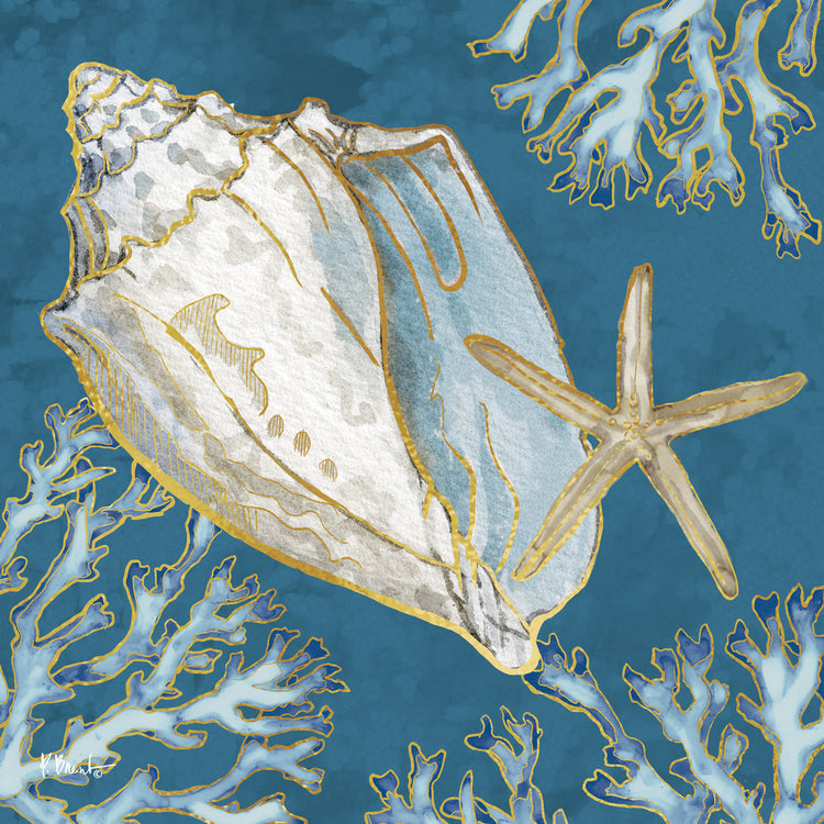 Playa Shells III – Indigo