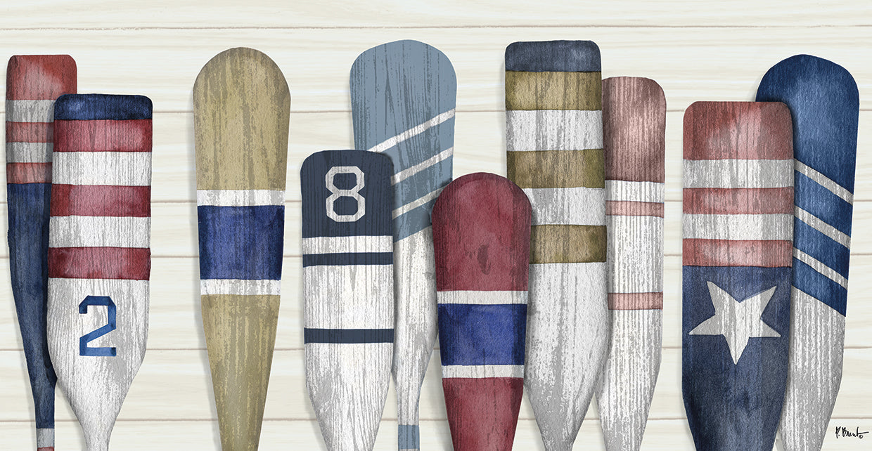 Port Oars Horizontal