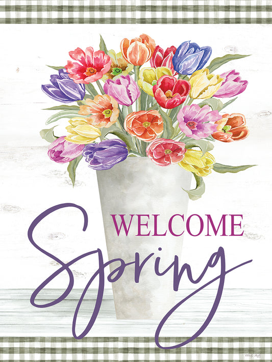 Welcome Spring Canvas Print