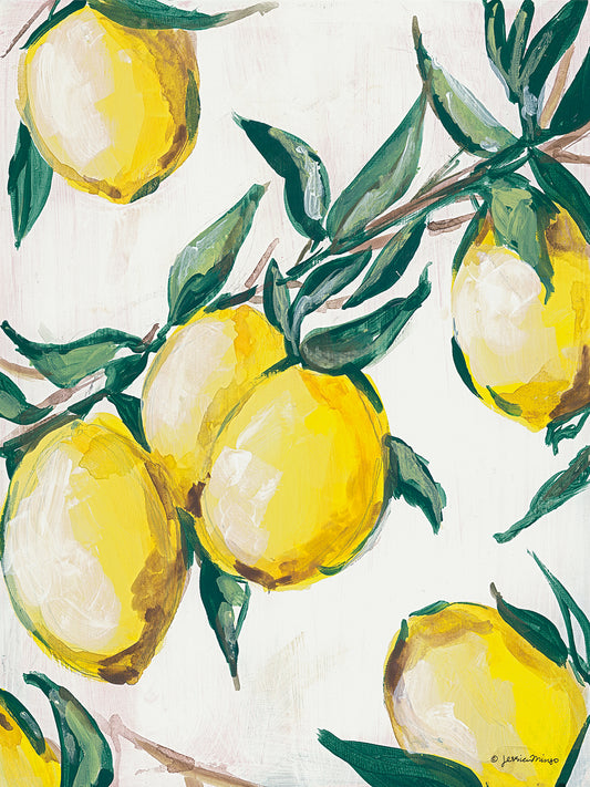 Lemon Branch Canvas Print