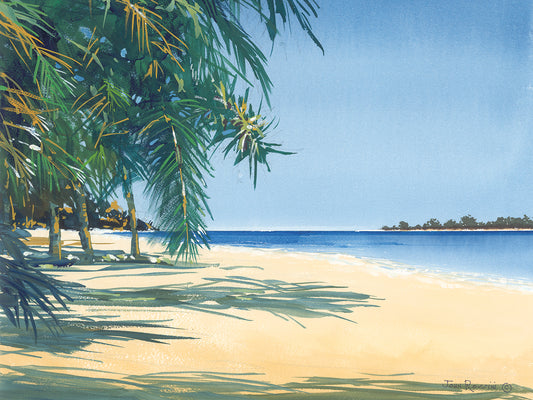 Tropic Solitude Canvas Print