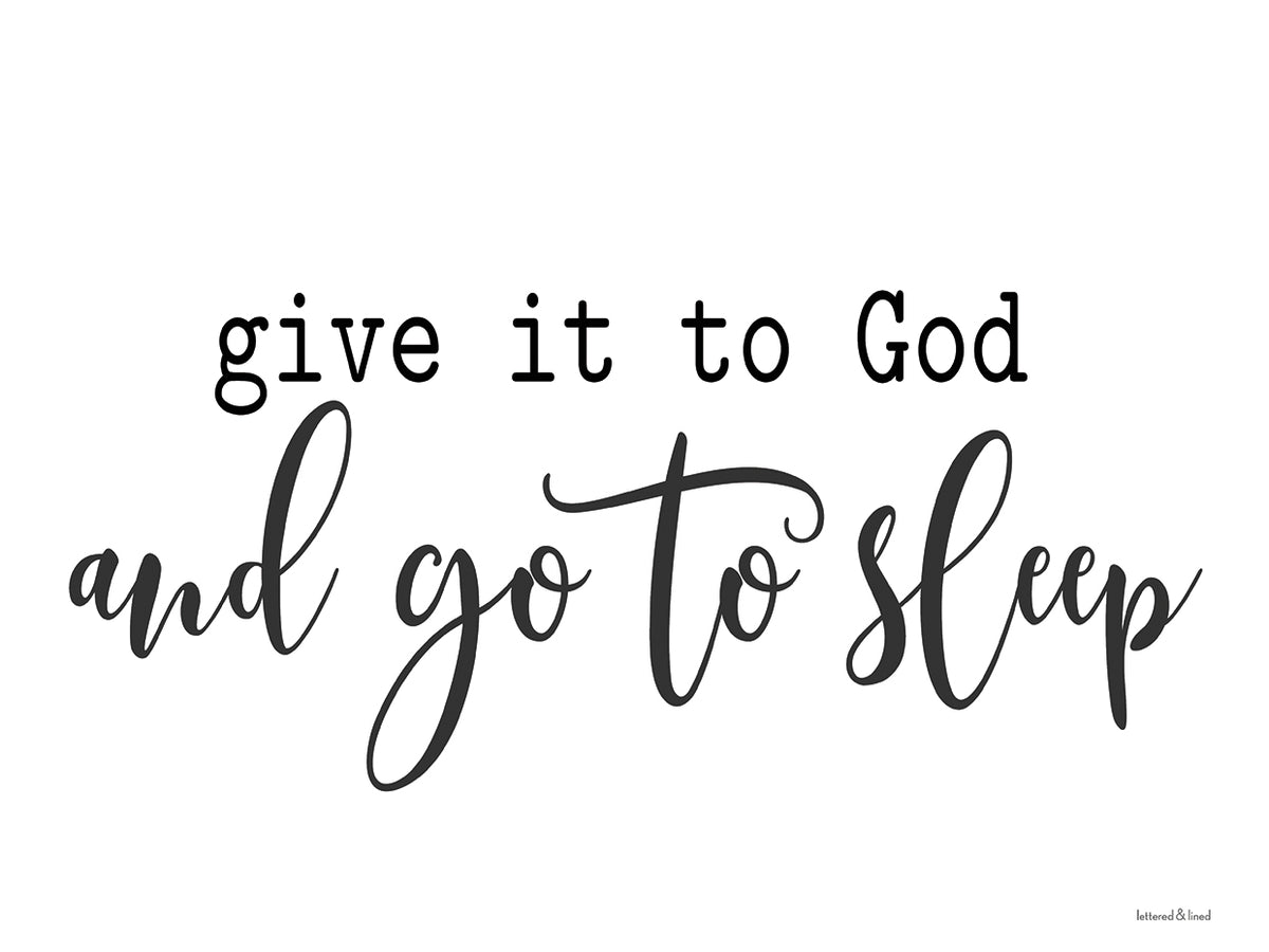 Give it to God