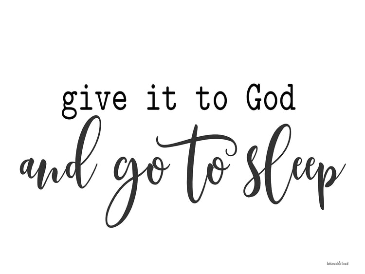 Give it to God