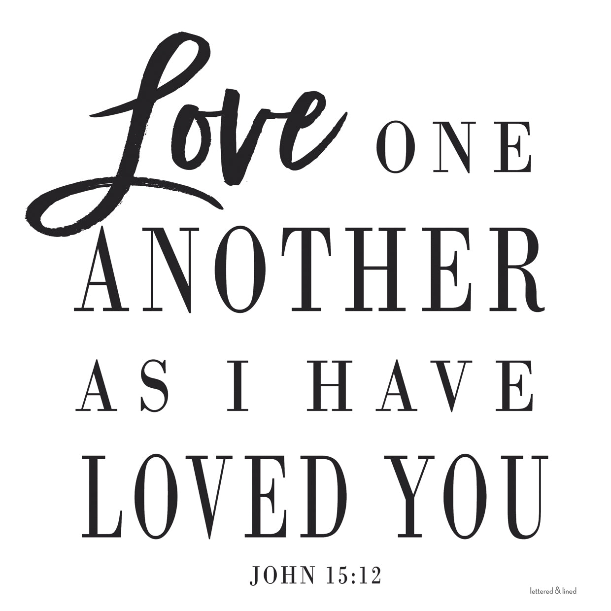 Love One Another