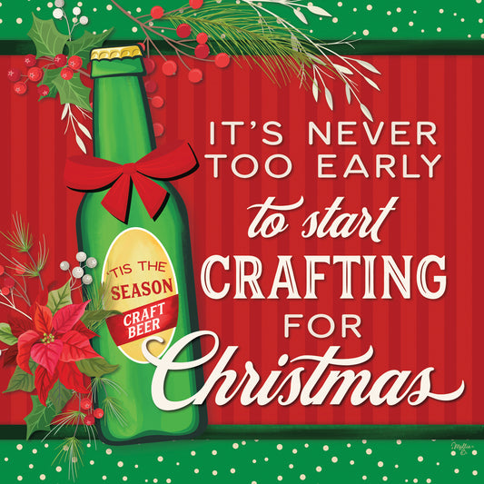 Start Crafting for Christmas Canvas Print