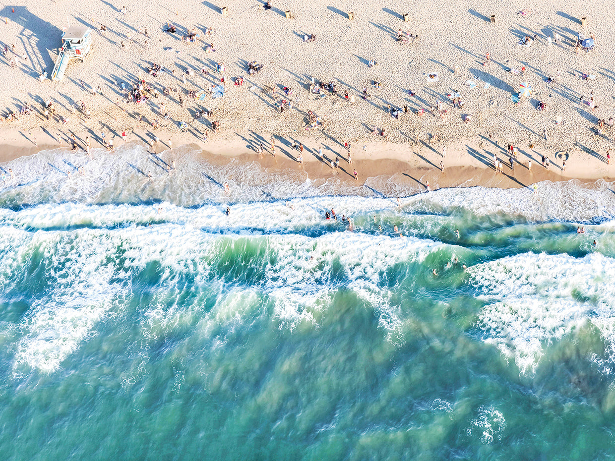 Aerial Santa Monica