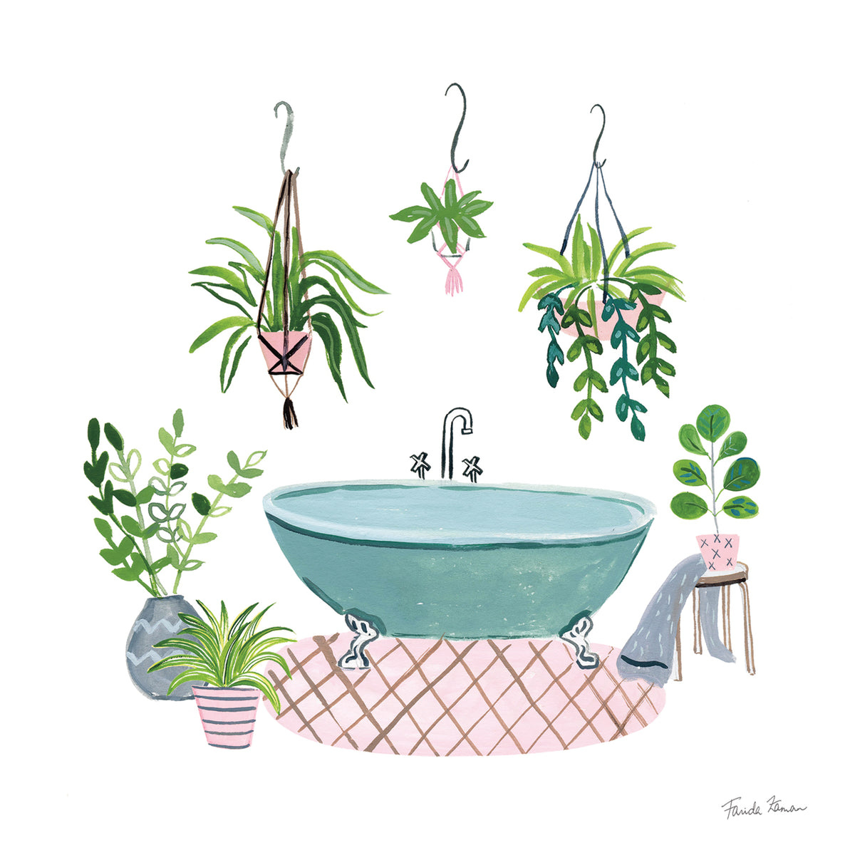 Green Bathroom II