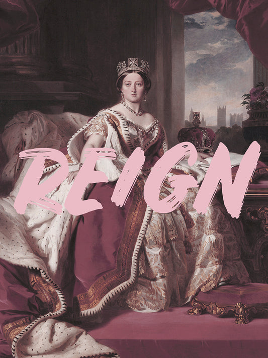 Queen Victoria Reign Canvas Print