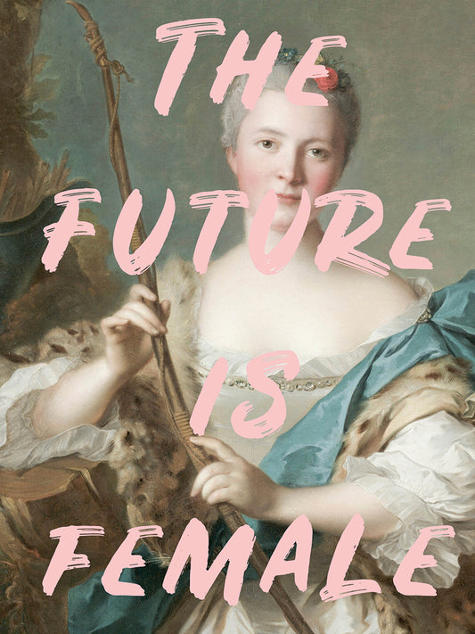 The FutureIs Female Canvas Print