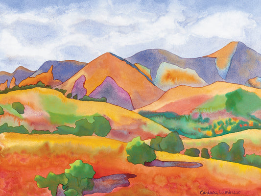 Golden Hills Canvas Print