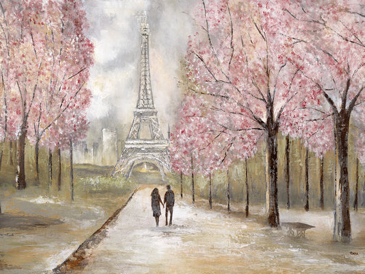 Paris Stroll Canvas Print