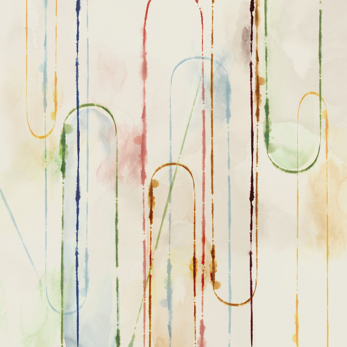 Rainbow Paper Clips I