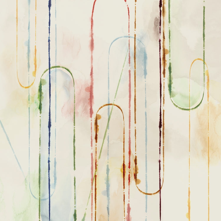 Rainbow Paper Clips I