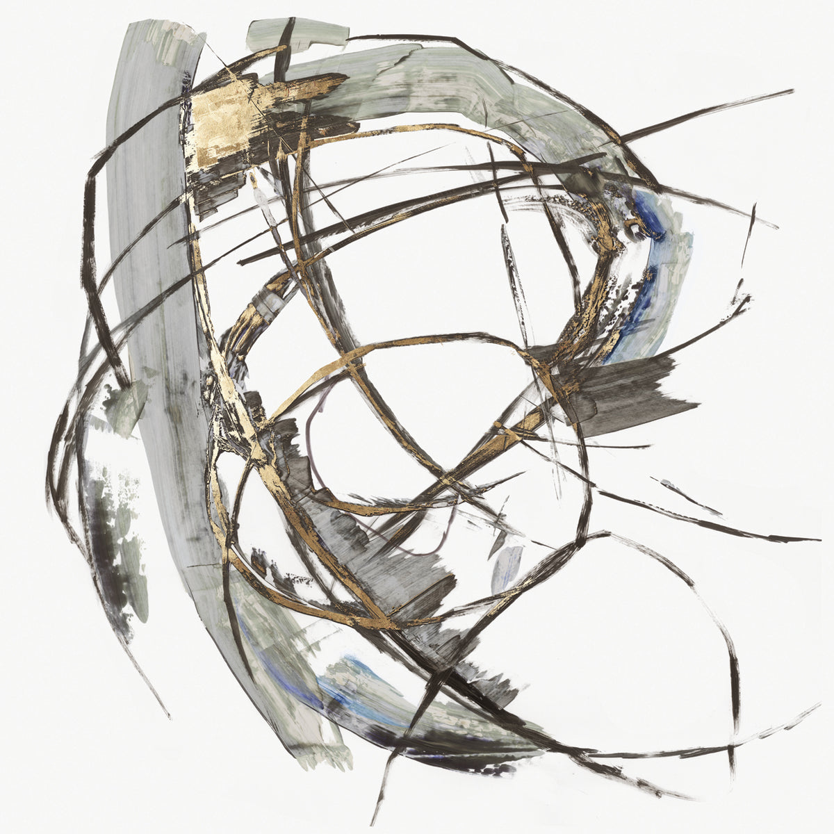 Gestural Gold I
