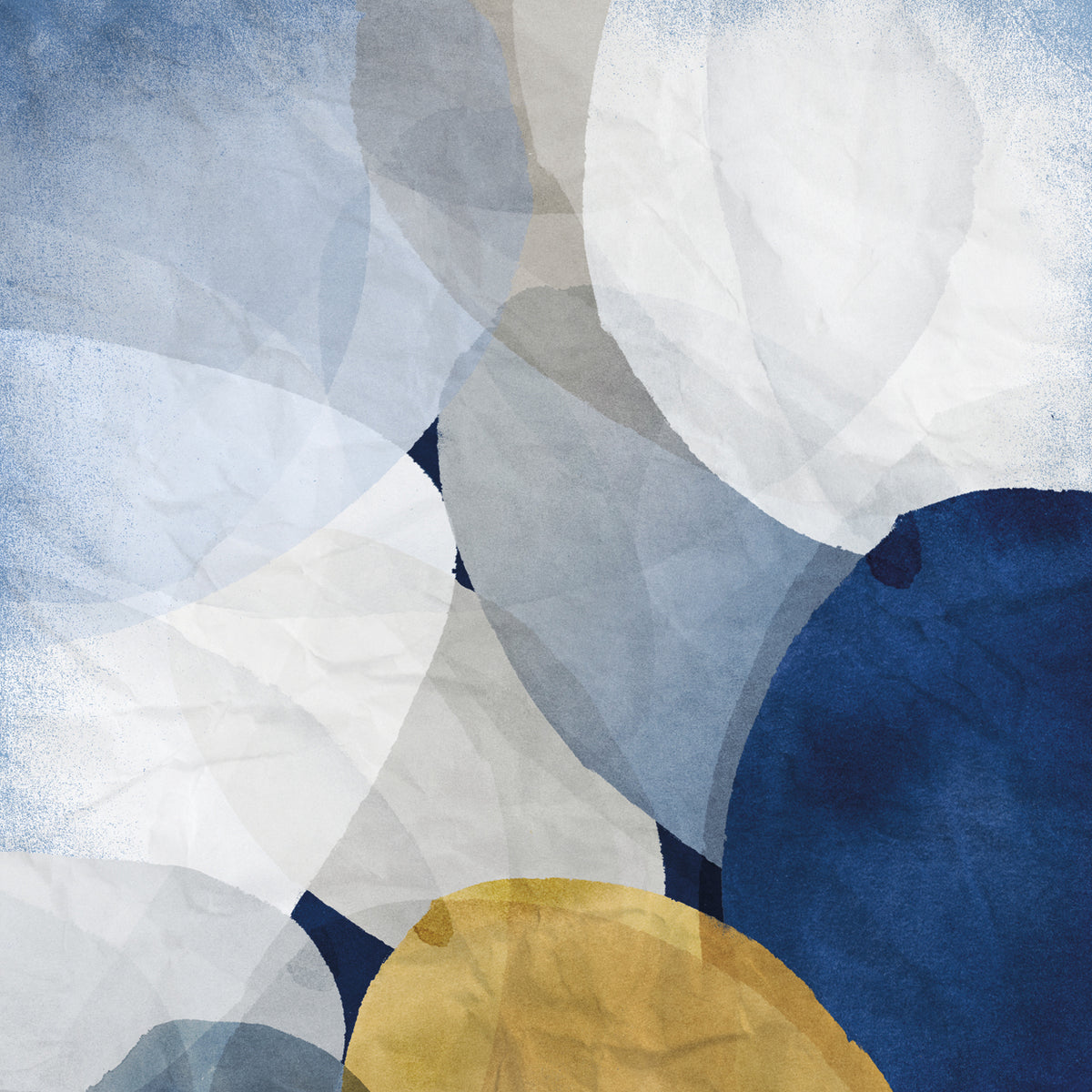 Blue Bubbles I