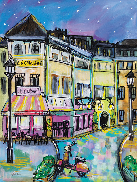 Paris Evening I Canvas Print