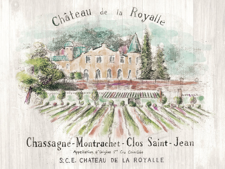 Chateau Royalle on Wood Color
