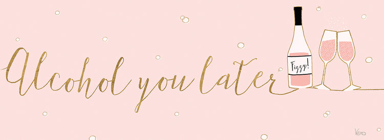 Underlined Bubbly IV Pink