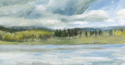 Interior Lake I Canvas Print