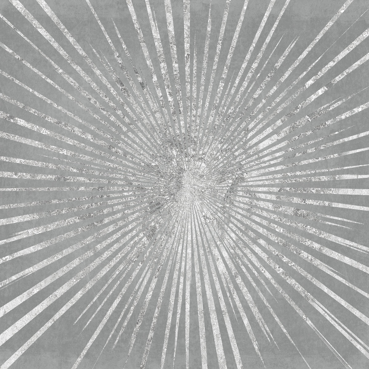 Silver Sunburst I