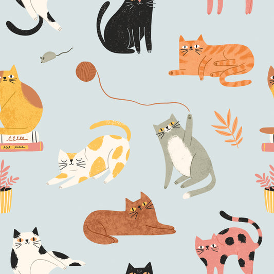 Cats Home Pattern