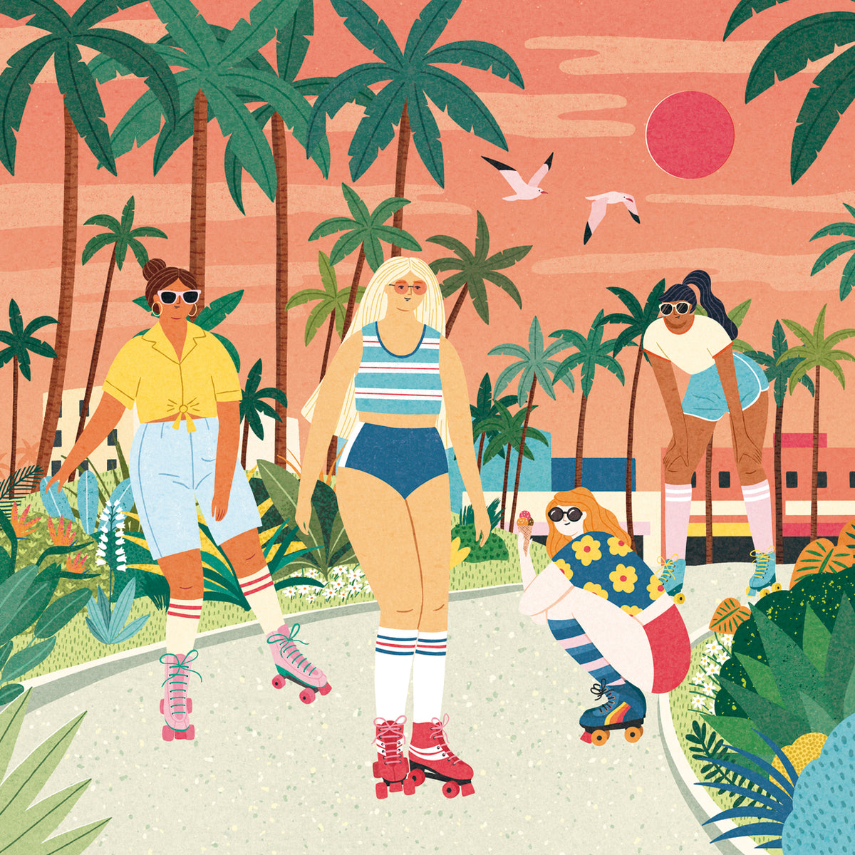 Roller Skate Girls