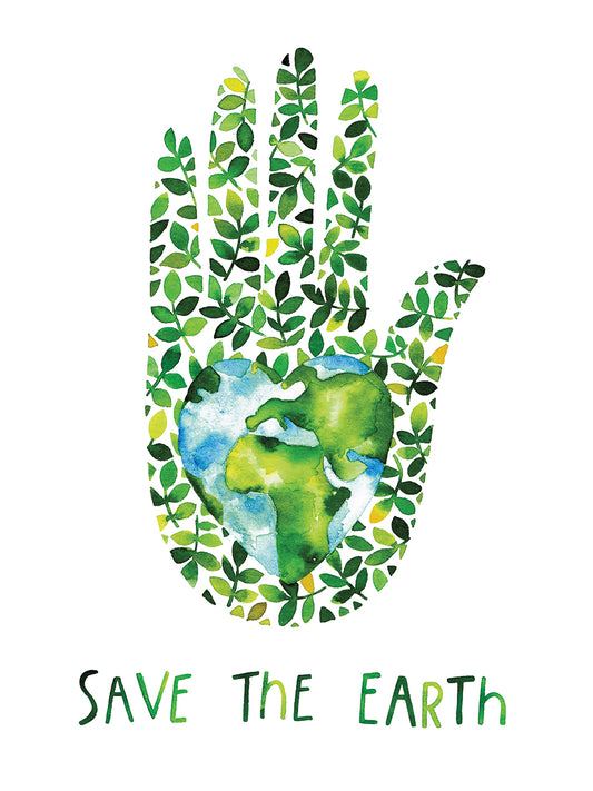 Save The Earth Canvas Print