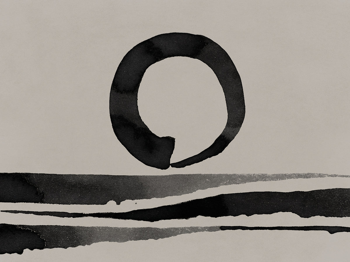 Black enso Black enso on the horizon