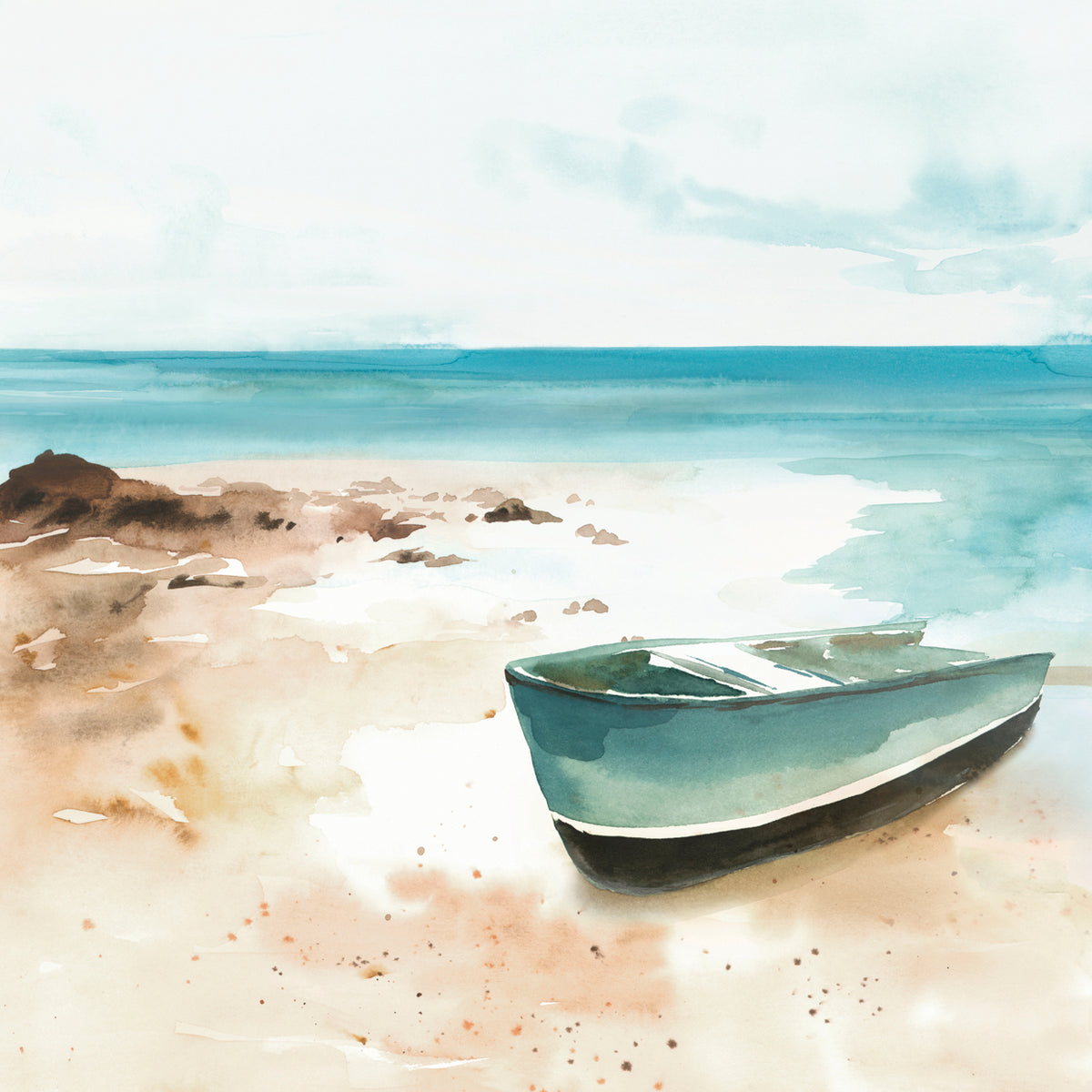 Little boat on the Shore I