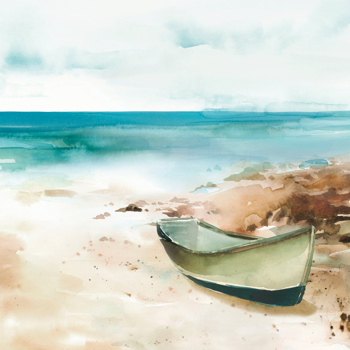 Little boat on the Shore II