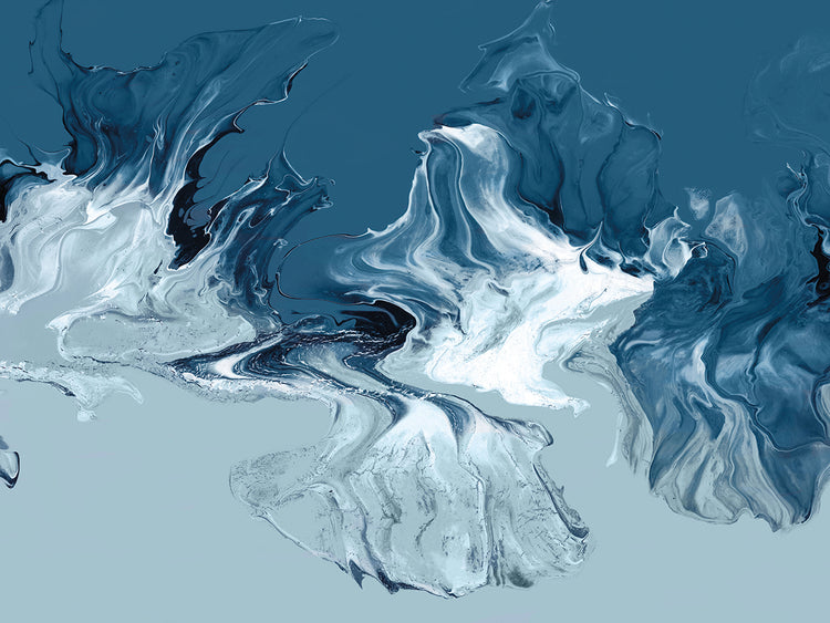 Mármol azul I Lienzo