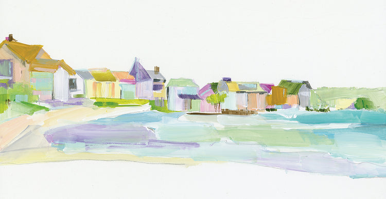 Bright Seaside Tranquility