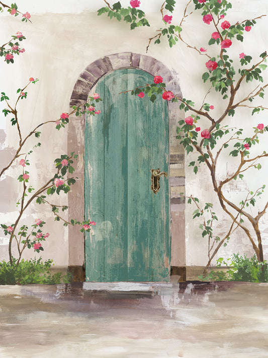 Arch Door with Roses