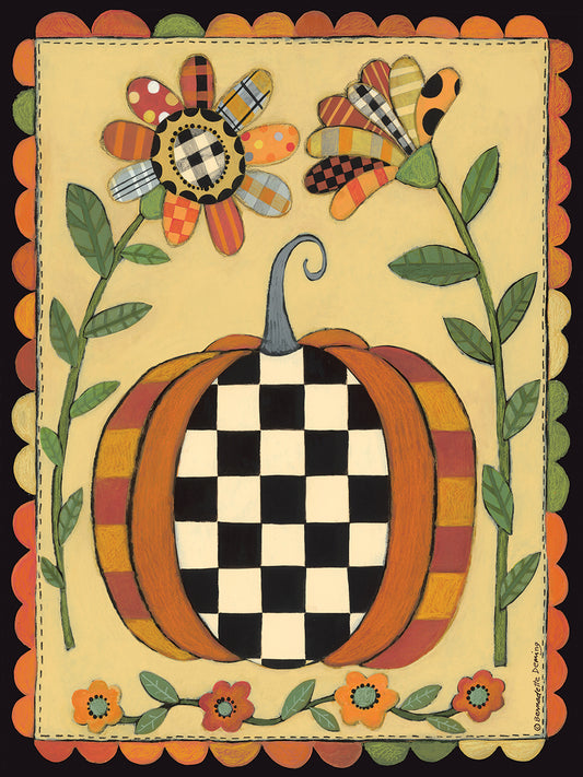 Checkerboard Pumpkin