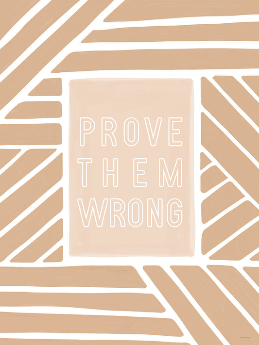 Prove Them Wrong Canvas Print